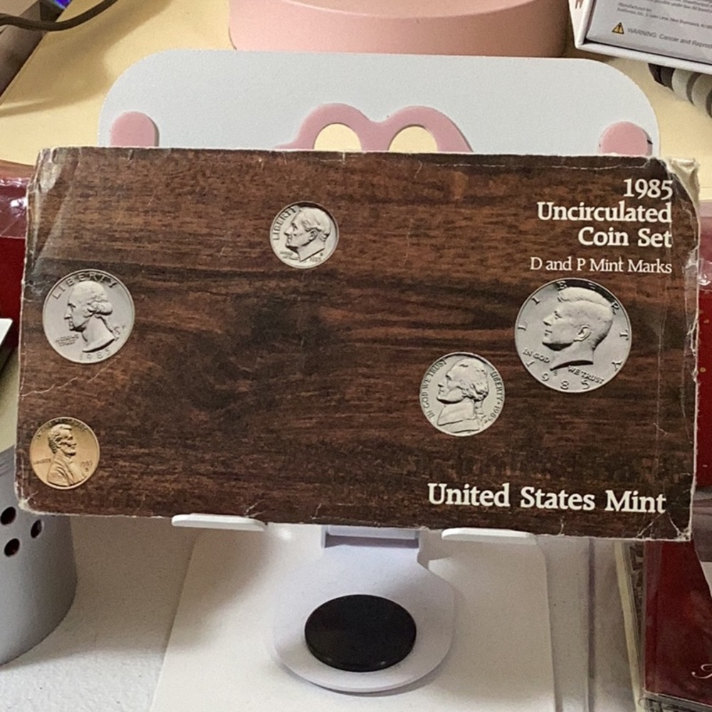 1985 United States Mint Uncirculated Coin Set